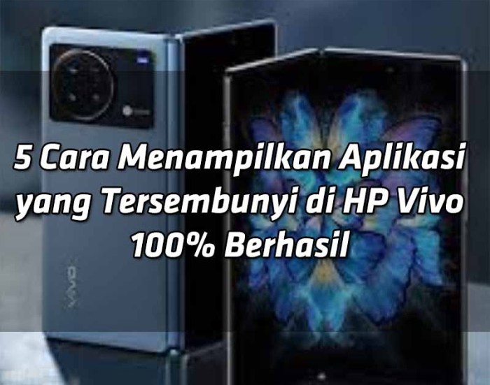 Cara menampilkan file tersembunyi di hp vivo y12