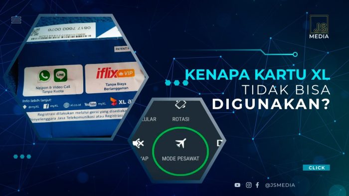 Kenapa kartu xl tidak bisa digunakan padahal sudah registrasi