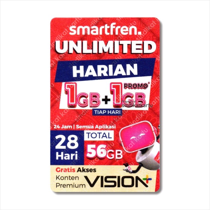 Beli kartu smartfren unlimited tidak bisa digunakan