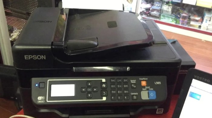 Cara menginstal printer epson l565