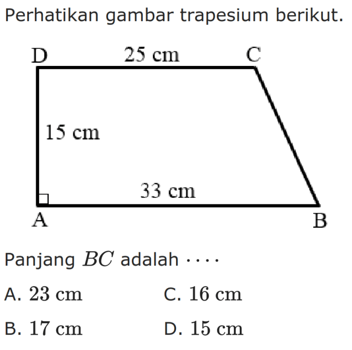 Bc adalah