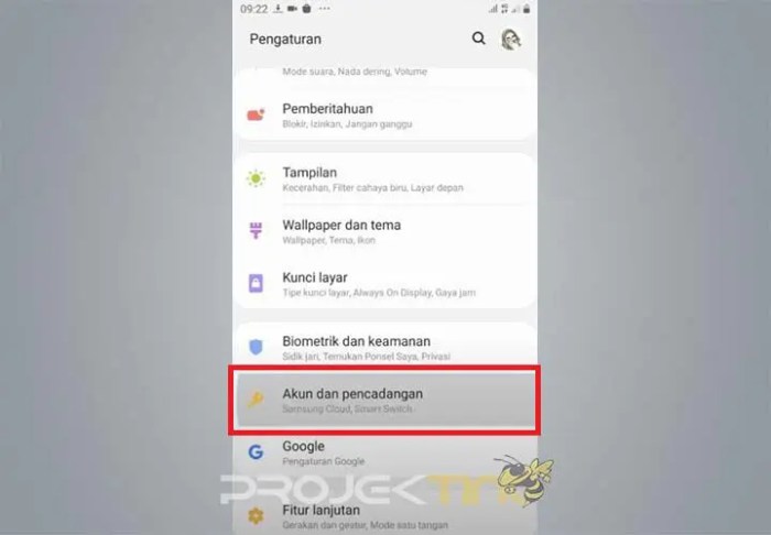 Kata sandi samsung lipat