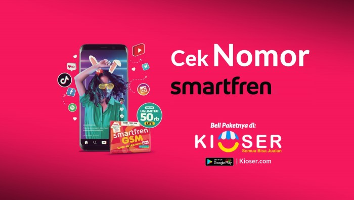 Smartfren nomor cek sendiri anda dahulu catat disitu nomornya terlebih nah