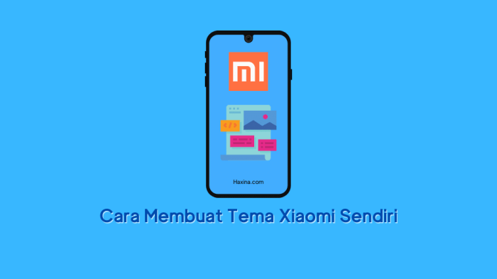 Cara membuat tema sendiri di hp xiaomi