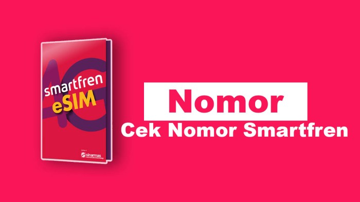 Nomor cek cara smartfren