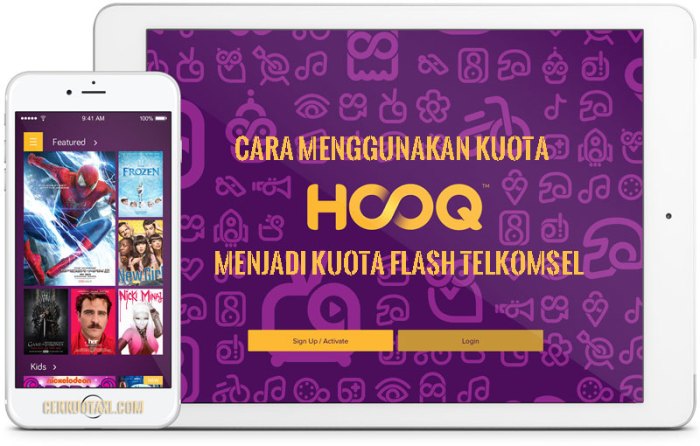 Kegunaan kuota hooq