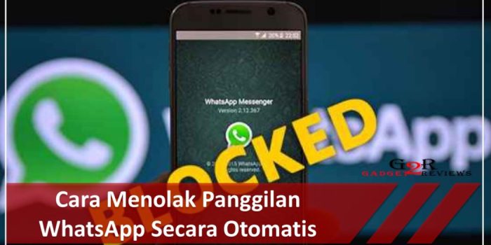 Kenapa panggilan ditolak otomatis