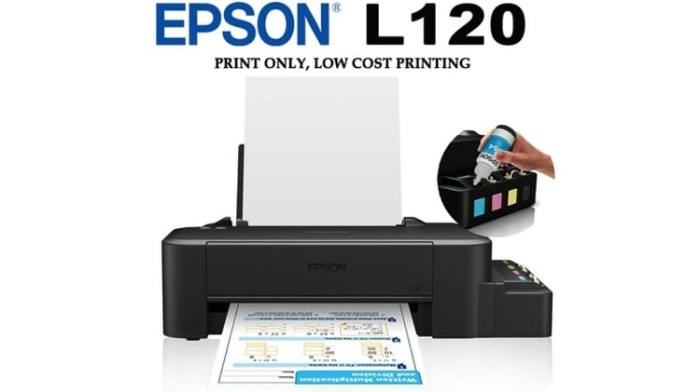 Cara menginstal printer epson l120 di laptop