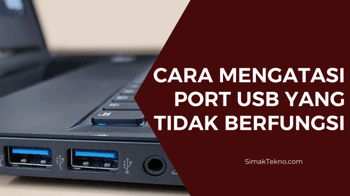 Kenapa kabel data tidak terbaca di laptop