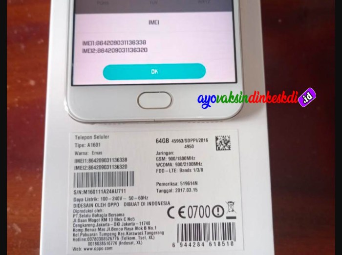 Imei kemenperin cek terdaftar nomor ponsel daftar yang berikut bagaimana masuk tribunnews negeri dibeli luar tangkap xiaomi layar situs