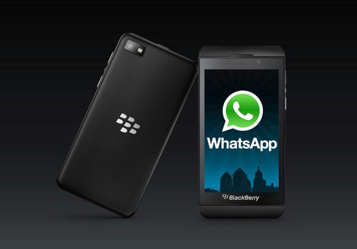 Blackberry whatsapp install devices thing good but