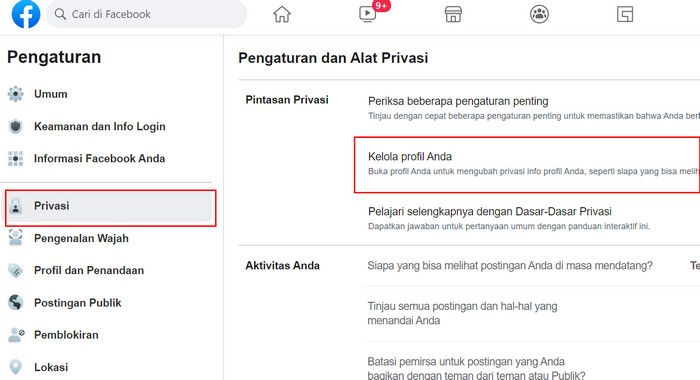 Tidak bisa posting di grup fb