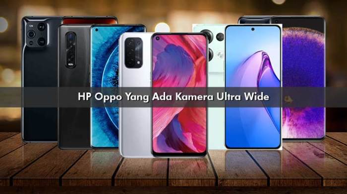 Oppo yang ada ultra wide