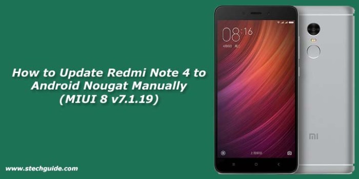 Can t verify update redmi note 4