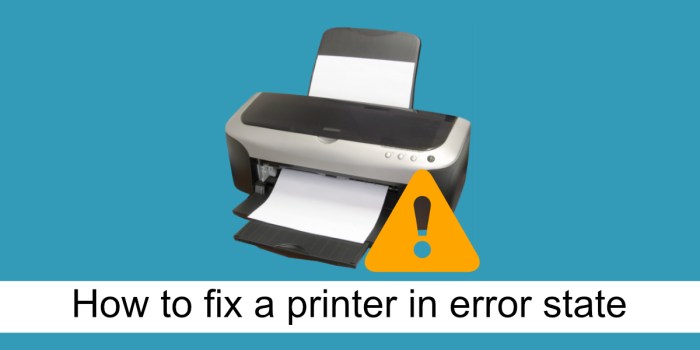 Printer status idle