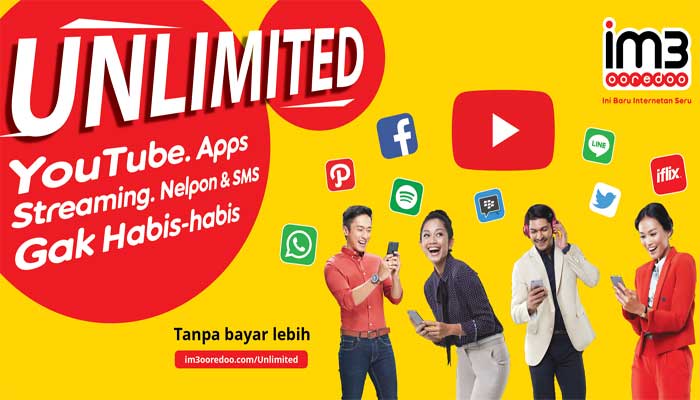 Unlimited youtube im3 tidak bisa