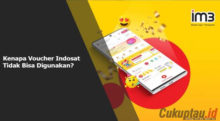 Kenapa kuota bantuan indosat tidak bisa digunakan