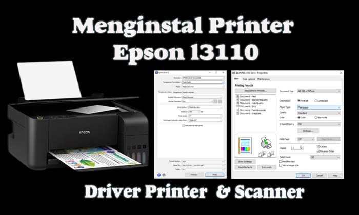 Cara menginstal printer epson l120 di laptop