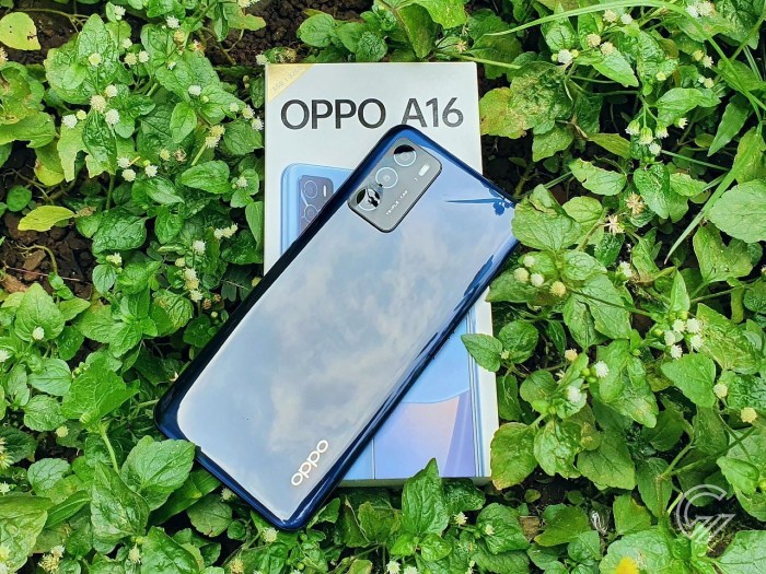 Apakah oppo a16 anti air