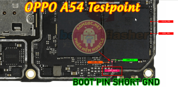 Chipset oppo a54