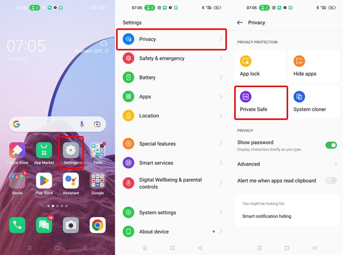 Cara melihat aplikasi yang disembunyikan di hp oppo