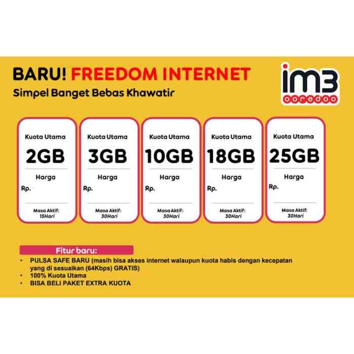 Indosat bundling paket ooredoo gadgetren