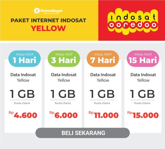 Kuota bundling indosat