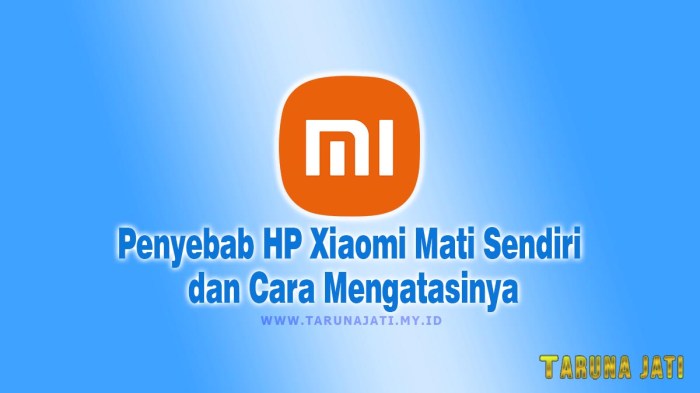 Hp xiaomi mati hidup