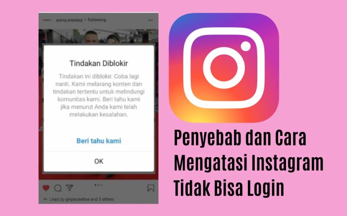 Kenapa instagram tidak bisa di nonaktifkan