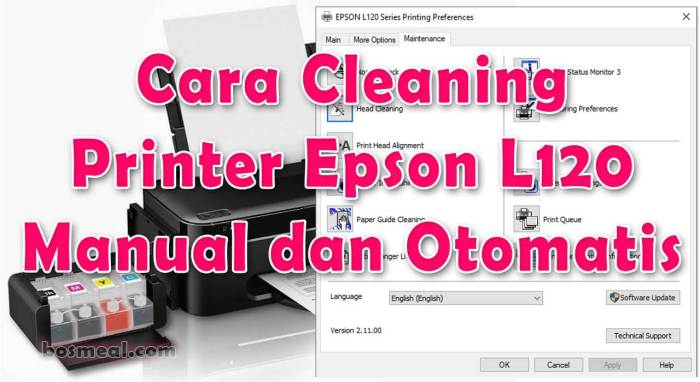 Cara menginstal printer epson l120