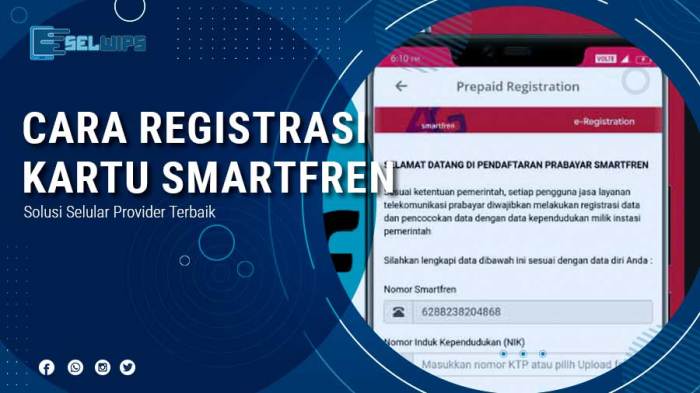 Kenapa registrasi kartu smartfren gagal