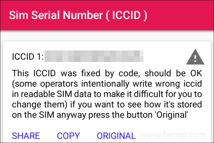 Sim iccid imei important imsi acconsenti elementi altri dei network