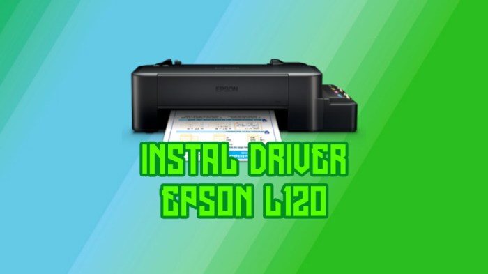 Epson driver instal