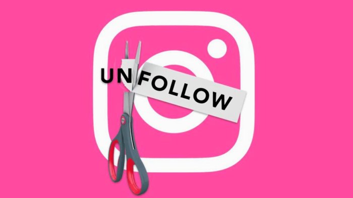 Unfollow ig artinya