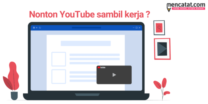 Cara membuka youtube di laptop