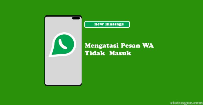 Pesan menerima mengatasinya