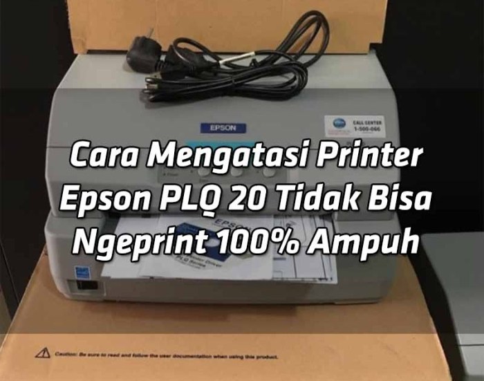 Kenapa printer tidak bisa ngeprint