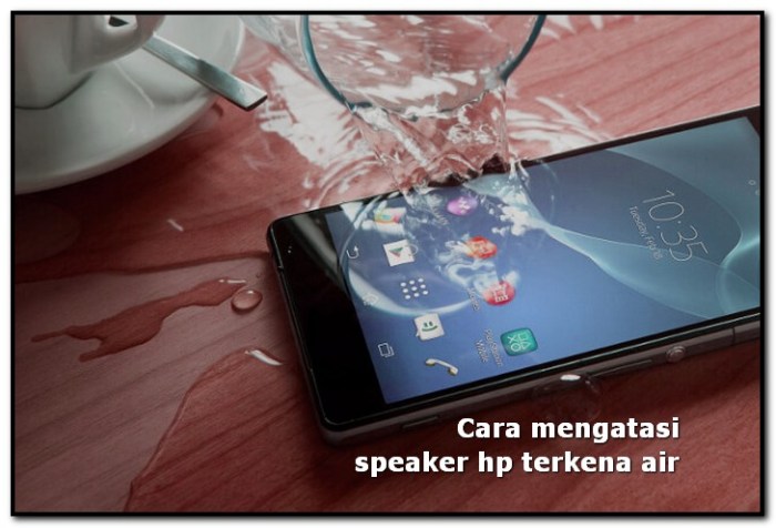 Cara memperbaiki speaker hp samsung