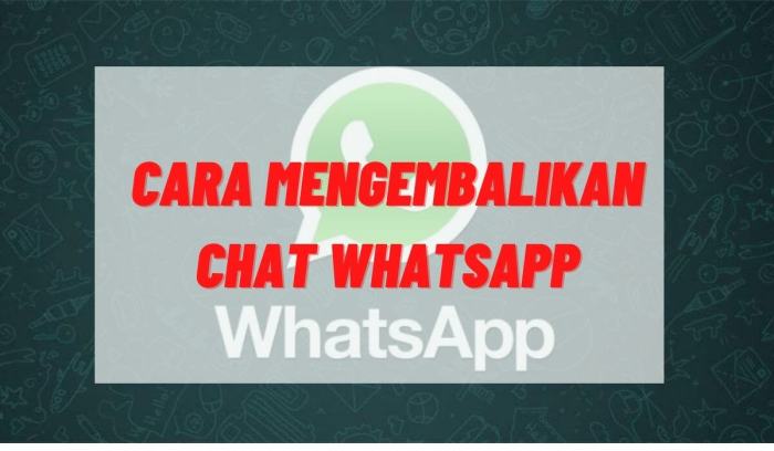 Jika whatsapp diperbarui apakah chat akan hilang