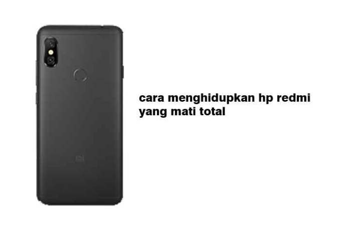 Cara menghidupkan hp yang mati total