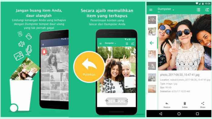 Cara mengembalikan file yang terhapus di hp oppo