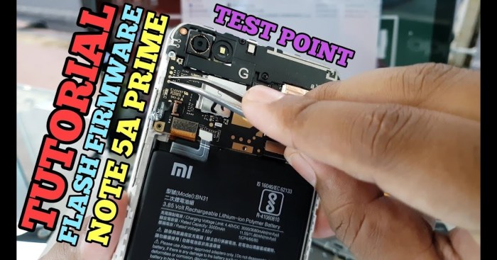 Test point redmi note 5