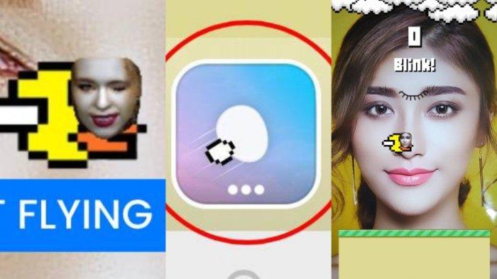 Cara main flappy bird di instagram