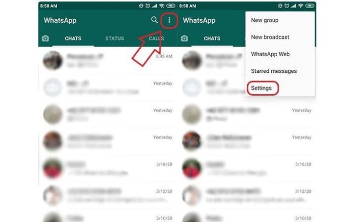 Mengapa chat wa terhapus sendiri