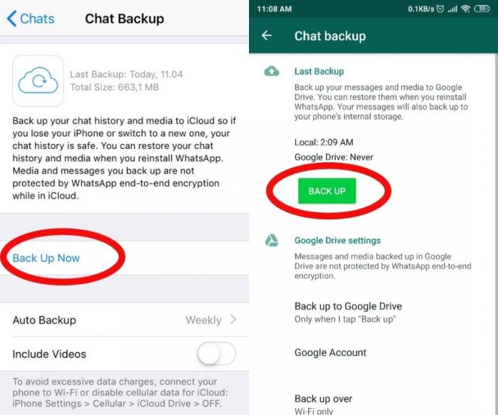 Kenapa chat whatsapp bisa hilang sendiri