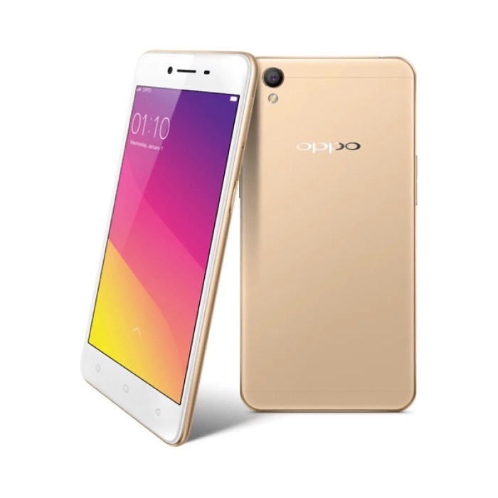 Smartphone oppo layar perkembangan pamer