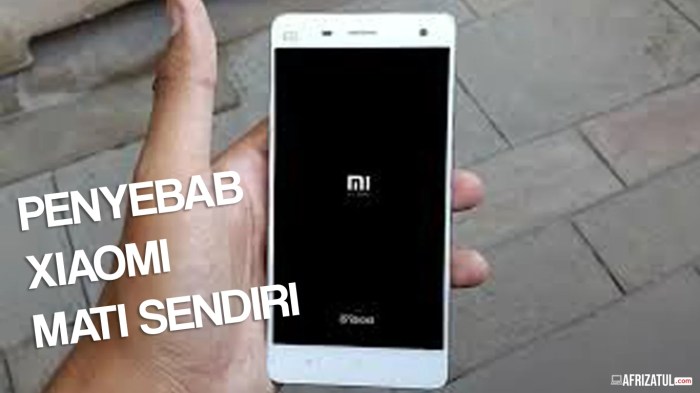 Hp xiaomi mati sendiri