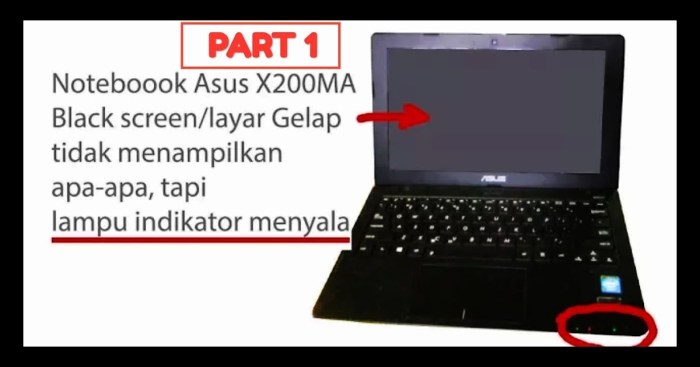 Cara merakit laptop asus