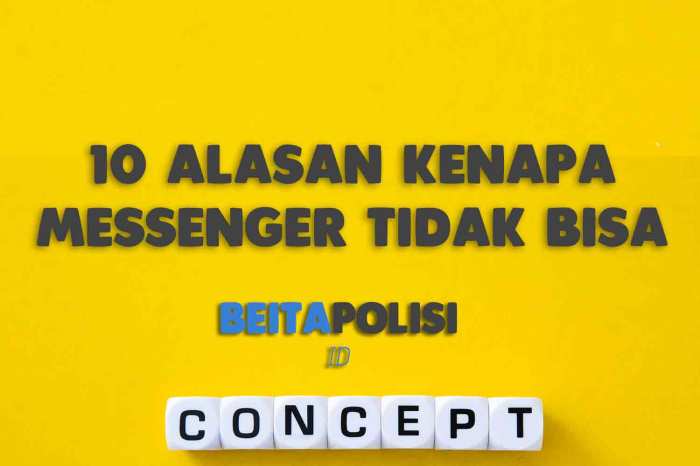 Messenger pesan bisa dihapus kini terkirim