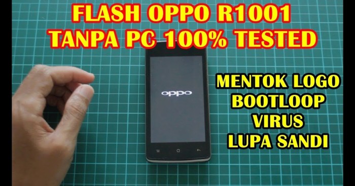 Cara mengatasi hp oppo bootloop